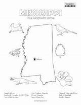 Mississippi States sketch template