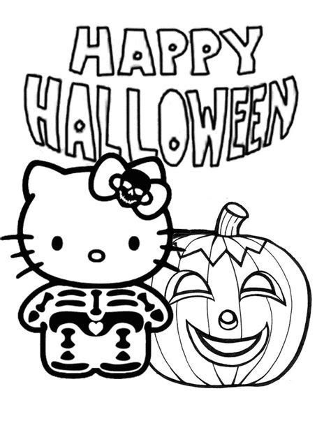top  ideas   printable halloween  kitty coloring