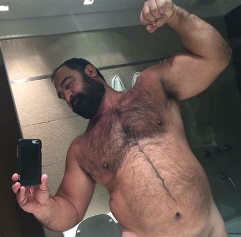 naked hairy men muscle bear tumblr