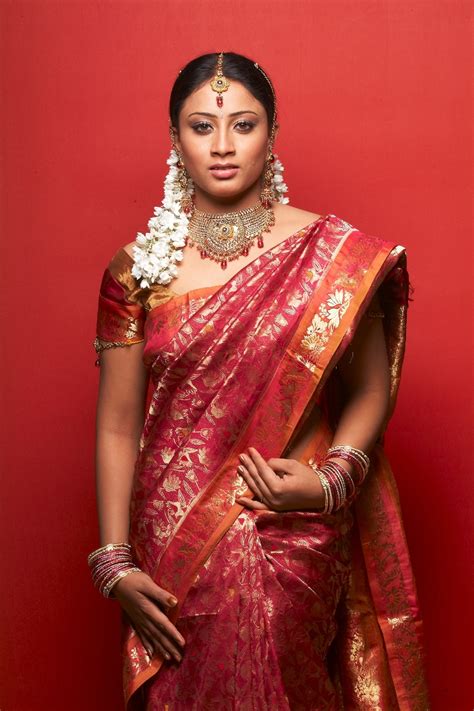 Tamil Actress Hasini Photos In Pink Silk Saree ~ Hollywood