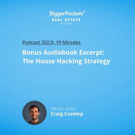 bonus audiobook excerpt  house hacking strategy audio books strategies audible books