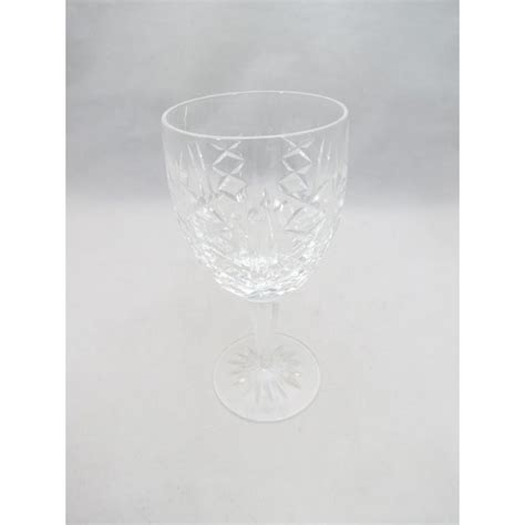 1970s Waterford Crystal Wine Glass Glengarritt Pattern