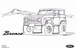 Ford Bronco Coloring Car Book Focused Infiniti Enjoy Crafts Paper These Hagerty sketch template