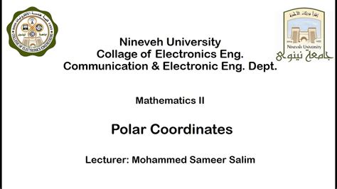 introduction  polar coordinates lecture  youtube