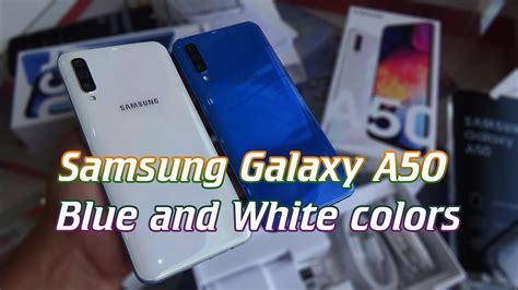 unboxing samsung galaxy  blue  white colors youtube