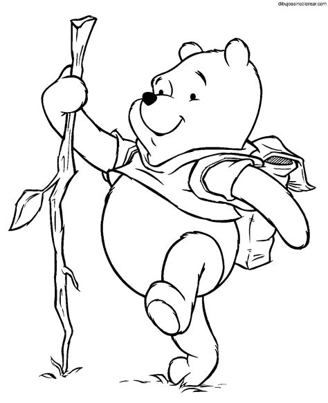 dibujos de winnie  pooh  colorear