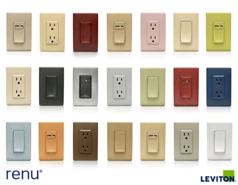 electrical receptacle colors