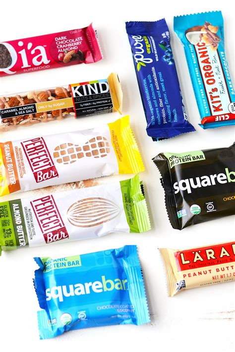 healthy packaged bars