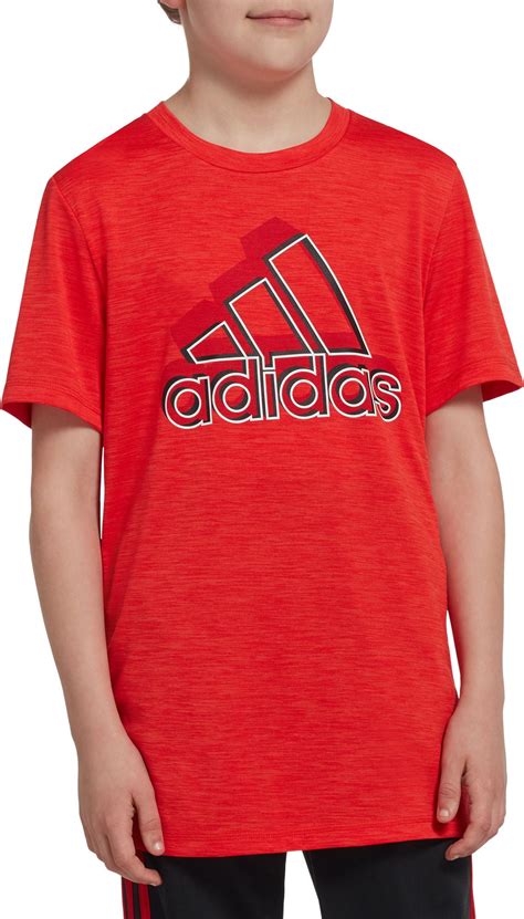 adidas boys melange  shirt walmartcom walmartcom