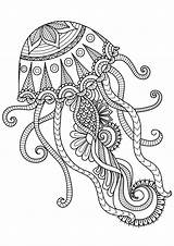 Medusa Coloring Pages Mandala Colouring Visit Zentangle Adult sketch template