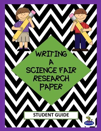 science fair research paper teaching resources