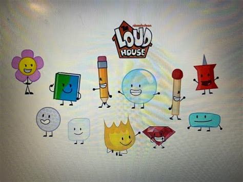 loud house intro bfdi edition youtube