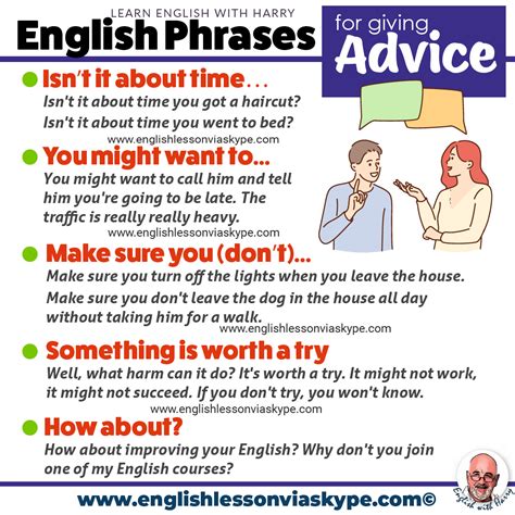 ways  give advice  english  phrases  speaking