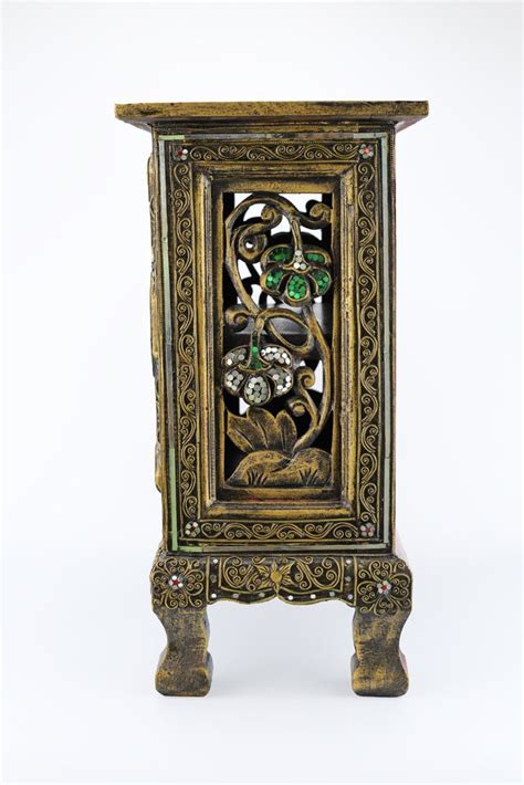 ornate  door cabinet original furniture nirvana eastern imports