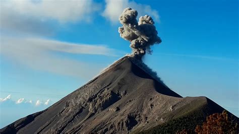 volcán de fuego guatemala youtube