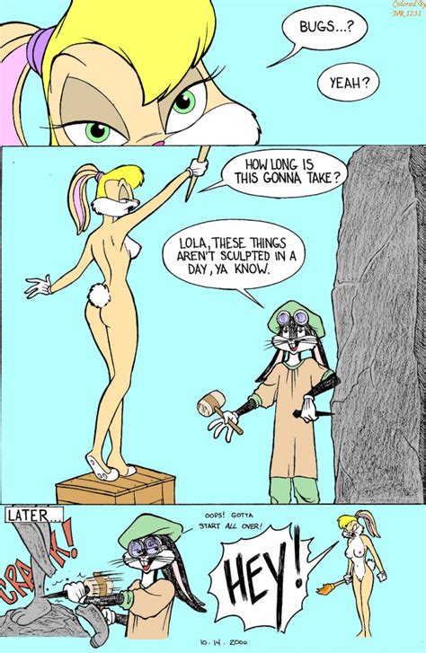 Rule 34 Anthro Ass Barefoot Breasts Bugs Bunny Clothes Comic English