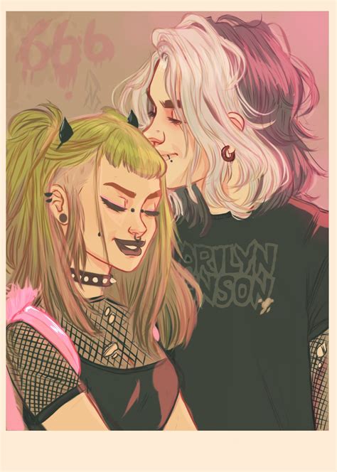 U R S U L A D E C A Y Cute Couple Art Punk Art Lesbian Art