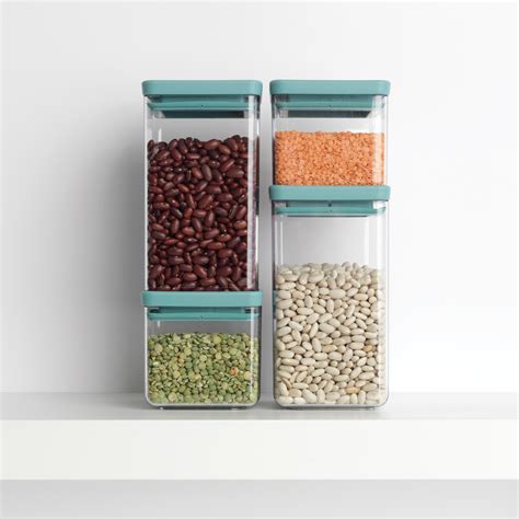 voorraadbus vierkant mint       brabantia canister sets canisters kitchen