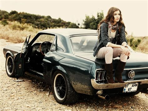 girls and muscle cars wallpaper 59 images