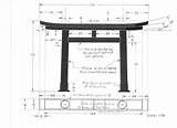 Gate Garden Torii Japanese Front Architecture Fence Gates sketch template