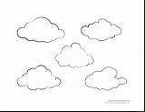 Clouds Cloud Coloring Templates Pages Cirrus Kids Preschool Weather Drawing Template Printables Children Craft Rain Sheet Getdrawings Amazing Sketch Popular sketch template