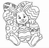 Bunny Osterhase sketch template