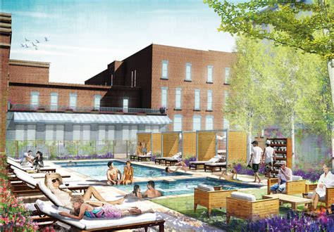 hotel jerome debuts  newly renovated pool  courtyard aspen