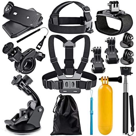 gopro hero  ready   bundle     gopro accessories kit bragpacker