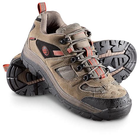 mens nevados klondike  hiking shoes brown  hiking boots shoes  sportsmans guide