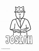 Josiah Azcoloring Jeremiah sketch template