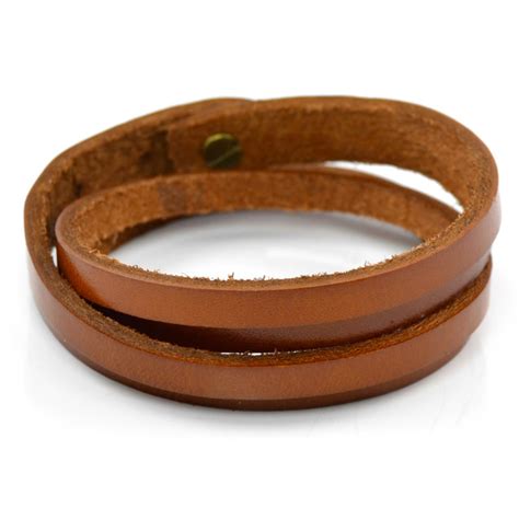 mens leather bracelets designer