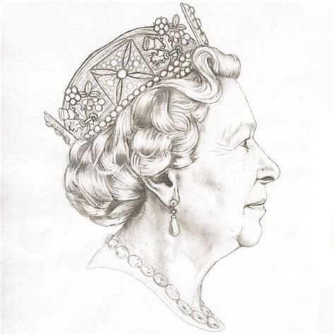 majesty  queen heres  initial sketch   queen