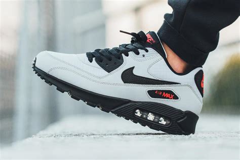 Nike Air Max 90 Essential Wolf Grey Black By Sweetsoles