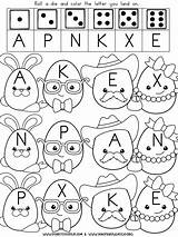 Roll Color Printable Letter Worksheet Matching Alphabet Select Below Right Print Just Click Save sketch template