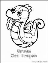 Webkinz Coloring Pages Sea Dragon Fun Kids Green Colouring Library Baby Print Puppy Picphotos Funny sketch template