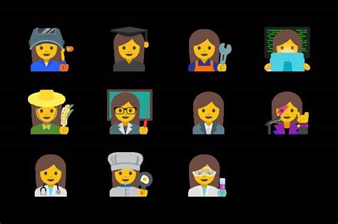 Gender Equality Comes To The World Of Emoji Wsj