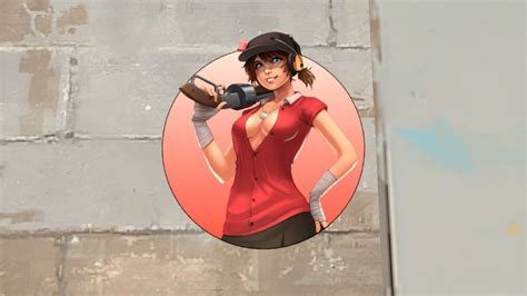 femscout team fortress 2 sprays game characters