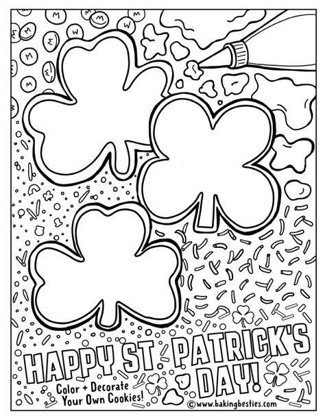 st patricks day printable   cool coloring pages