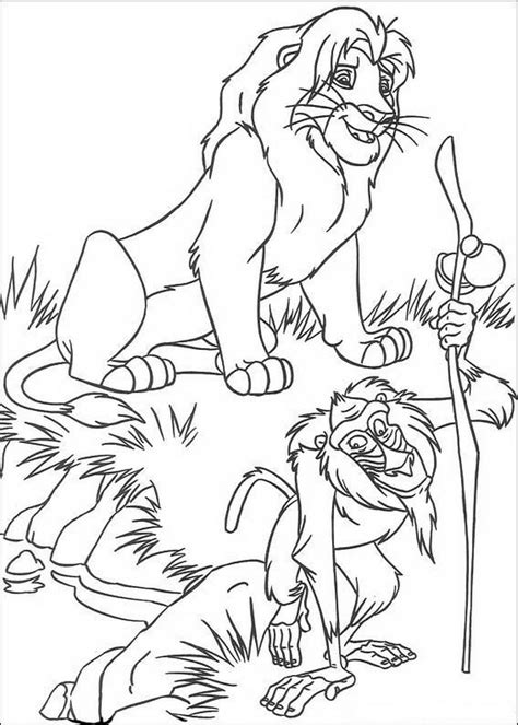 kids  funcom coloring page lion king lion king