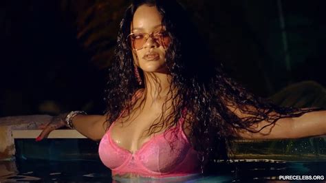 rihanna wet lingerie for savage x summer 2020