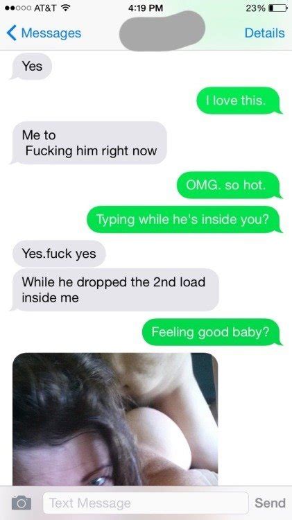 wife texts cuckold sexting