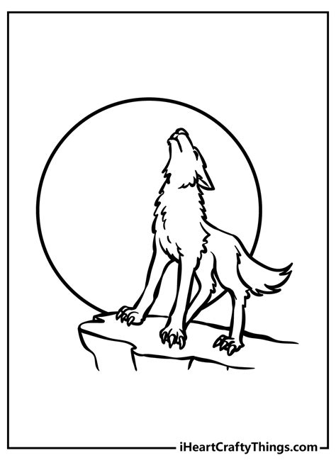 printable wolf coloring pages home design ideas