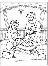 Pesebre Nativity Cristianas sketch template