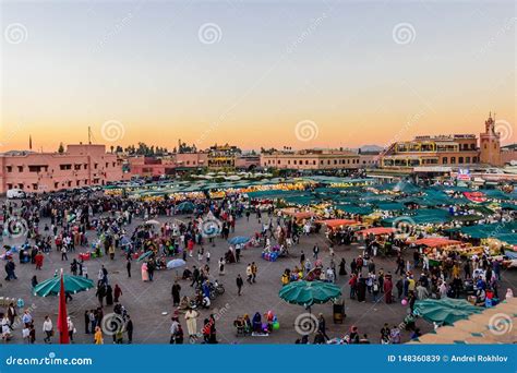 jamaa el fna market square editorial stock image image  africa