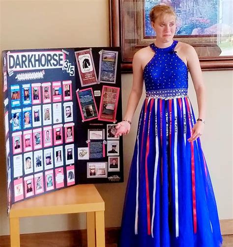 aubrey headon honors 25 fallen heroes with patriotic prom dress inspiremore