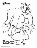 Baloo Coloring Book Doodle Pages Disney Choose Board Doodles Jungle sketch template
