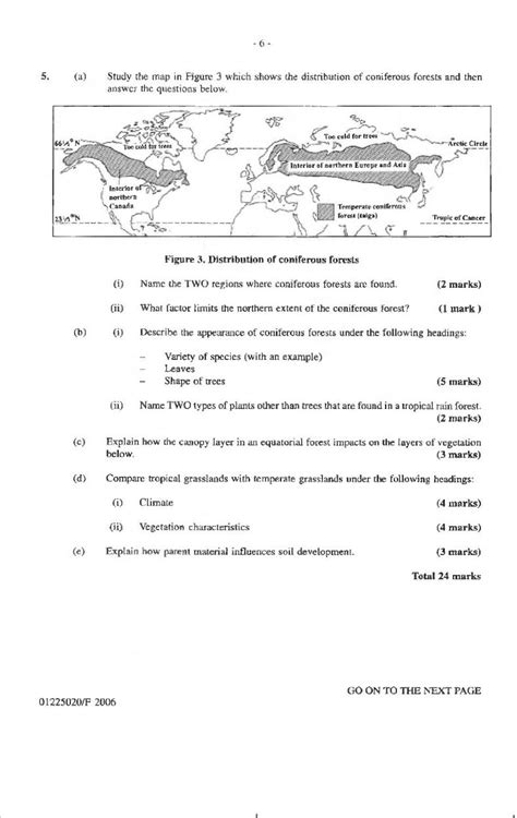 geography csec  papers  answers  geography csec
