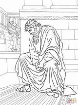 Colorare Absalom Jeremiah Prophet Piange Weeping Disegni Davide Pagine Supercoloring Knucles Ab Ragazzo Goliath sketch template