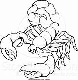 Scorpion Scorpio Atstockillustration sketch template