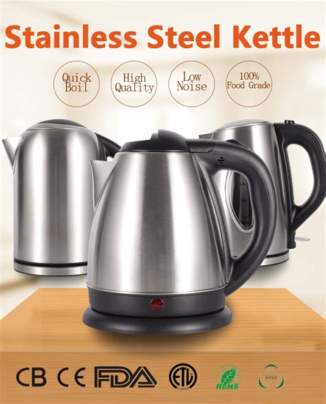 Top Selling Electric Stainless Steel 1 2 Ltr Hot Water Pot For Tea Jug